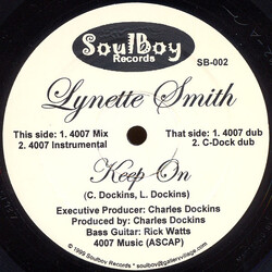 Lynette Smith Keep On Vinyl 12" USED