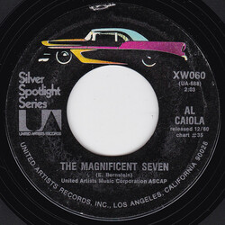 Al Caiola The Magnificent Seven / Bonanza USED VINYL 7INCH 45 RPM SINGLE REISSUE