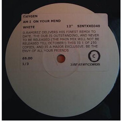 Oxygen Am I On Your Mind Vinyl 12" USED