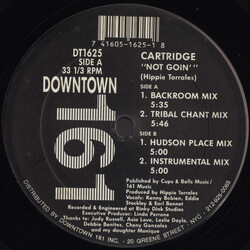 Cartridge (2) Not Goin' Vinyl 12" USED