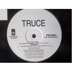 Truce Celebration Of Life Vinyl 12" USED