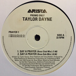 Taylor Dayne Say A Prayer Vinyl 12" USED