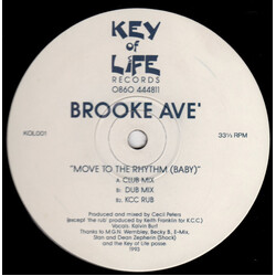 Brooke Ave' Move To The Rhythm (Baby) Vinyl 12" USED