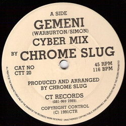 Chrome Slug Gemeni Vinyl 12" USED
