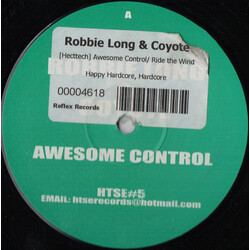 Robbie Long / Coyote (2) Awesome Control / Ride The Wind Vinyl 12" USED