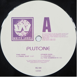 Plutone Final Exit Vinyl 12" USED