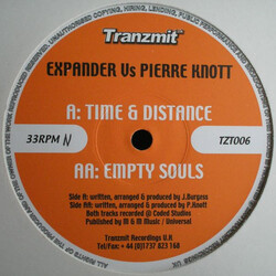 Expander (2) / Pierre Knott Time & Distance / Empty Souls Vinyl 12" USED
