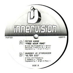 Peter Kaine / Invader / Stargazer (2) Free Your Mind / Alter Ego Vinyl 12" USED