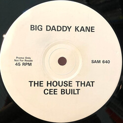 Big Daddy Kane The House That Cee Built Vinyl 12" USED