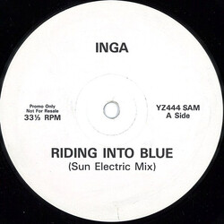 Inga Humpe Riding Into Blue Vinyl 12" USED