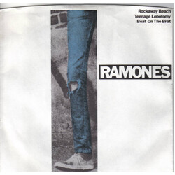 Ramones Rockaway Beach / Teenage Lobotomy / Beat On The Brat Vinyl 7" USED