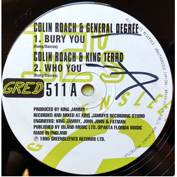 Colin Roach / General Degree / King Terro / Lee Antonio / Ninja Rebel / King Jammys Crew Bury You / Who You / Preach & Teach / Six Million Ways To Dub