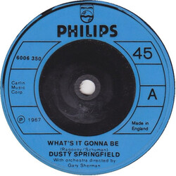Dusty Springfield What's It Gonna Be Vinyl 7" USED