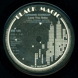Lorraine Chandler (2) / Lorraine Chandler Love You Baby / What Can I Do Vinyl 7" USED