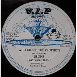 Dan-I / Big Youth Who Killed The Prophets / Monkey Chop Vinyl 12" USED