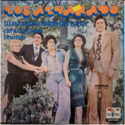 Los Alvarado Tu No Sabes Nada Del Amor / Cara De Gitana / Brumas Vinyl LP USED