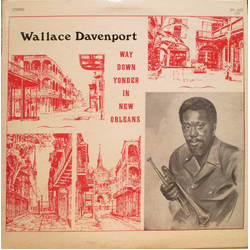Wallace Davenport Way Down Yonder In New Orleans Vinyl LP USED