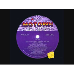 Today Why You Get Funky On Me Vinyl 12" USED