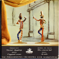 Sergei Prokofiev / Manuel De Falla / Paul Dukas / Maurice Ravel / Philharmonia Orchestra / Igor Markevitch Classical Symphony / Three Cornered Hat / L