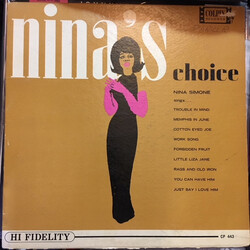 Nina Simone Nina's Choice Vinyl LP USED