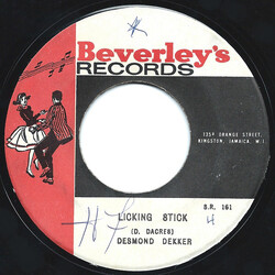 Desmond Dekker Licking Stick / Trouble And Miseries Vinyl 7" USED