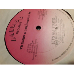 Thumbs & The Hoestiles Let's Get Started "The Munster TV Theme" Vinyl 12" USED
