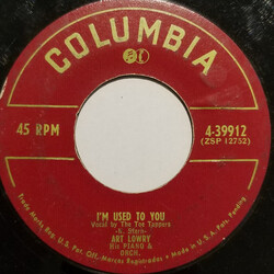 Art Lowry His Piano And Orchestra I'm Used To You / Studio One Concerto Vinyl 7" USED