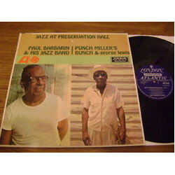 Paul Barbarin And His Jazz Band / Punch Miller's Bunch / George Lewis (2) Jazz At Preservation Hall 3 Vinyl LP USED