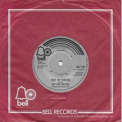 Bay City Rollers Keep On Dancing Vinyl 7" USED