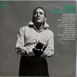 Tony Bennett Tony's Greatest Hits Vinyl LP USED