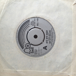 Bay City Rollers Bye Bye Baby Vinyl 7" USED