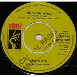 Eddie Floyd Knock On Wood Vinyl 7" USED