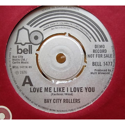 Bay City Rollers Love Me Like I Love You Vinyl 7" USED