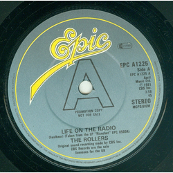 The Rollers Life On The Radio Vinyl 7" USED