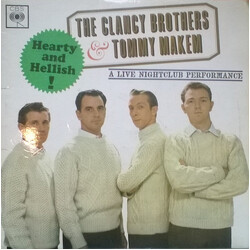 The Clancy Brothers & Tommy Makem Hearty And Hellish- A Live Nightclub Performance Vinyl LP USED