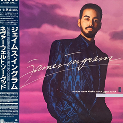 James Ingram Never Felt So Good Vinyl LP USED