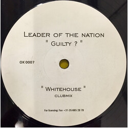 Leader Of The Nation Guilty? Vinyl 12" USED