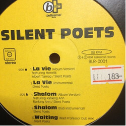 Silent Poets La Vie / Shalom Vinyl 12" USED