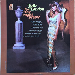 Julie London For The Night People Vinyl LP USED