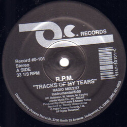 RPM (4) Tracks Of My Tears Vinyl 12" USED