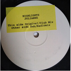 Julianne Highlights Vinyl 12" USED