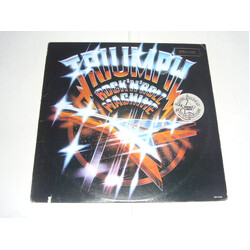 Triumph (2) Rock & Roll Machine Vinyl LP USED