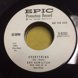 Roy Hamilton (5) Wait For Me / Everything Vinyl 7" USED