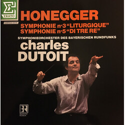 Arthur Honegger / Symphonie-Orchester Des Bayerischen Rundfunks / Charles Dutoit Symphonie N˚ 3 "Liturgique" / Symphonie N˚ 5 "Di Tre Re" Vinyl LP USE