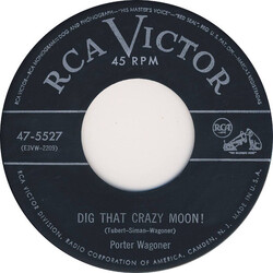 Porter Wagoner Dig That Crazy Moon! / The Flame Of Love Vinyl 7" USED