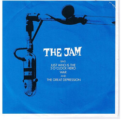 The Jam Just Who Is The 5 O'Clock Hero / War / The Great Depression Vinyl 7" USED