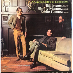 Bill Evans / Shelly Manne / Eddie Gomez A Simple Matter Of Conviction Vinyl LP USED