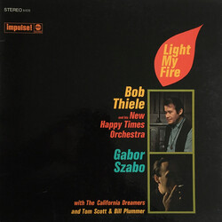 Bob Thiele And His New Happy Times Orchestra / Gabor Szabo / The California Dreamers / Tom Scott / Bill Plummer Light My Fire Vinyl LP USED