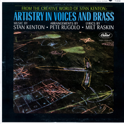 Stan Kenton Artistry In Voices And Brass Vinyl LP USED