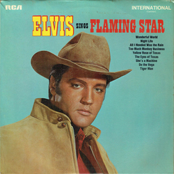 Elvis Presley Elvis Sings 'Flaming Star' Vinyl LP USED